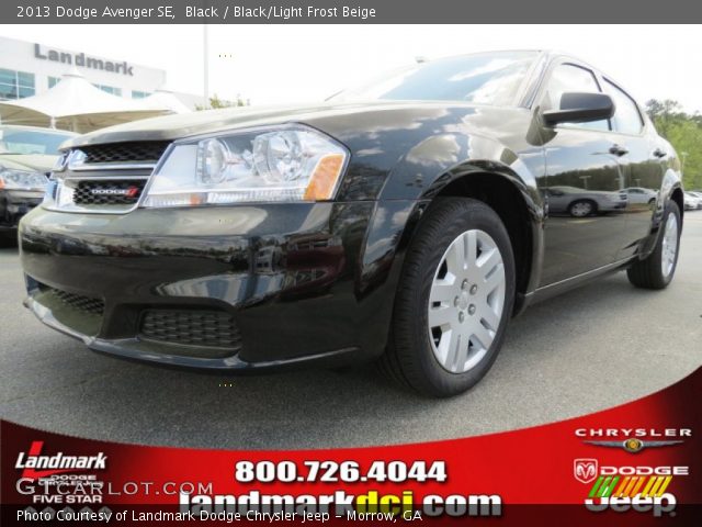 2013 Dodge Avenger SE in Black