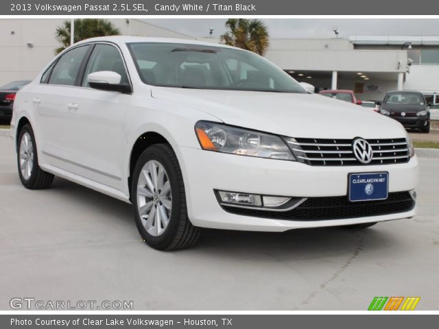 2013 Volkswagen Passat 2.5L SEL in Candy White