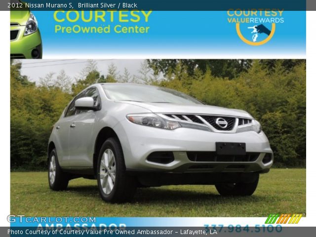 2012 Nissan Murano S in Brilliant Silver