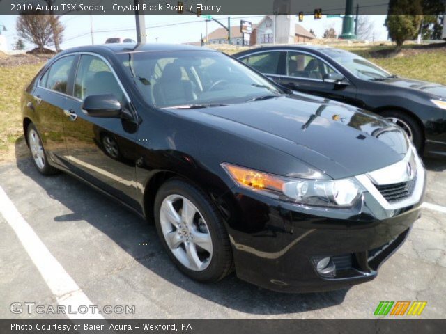 2010 Acura TSX Sedan in Crystal Black Pearl