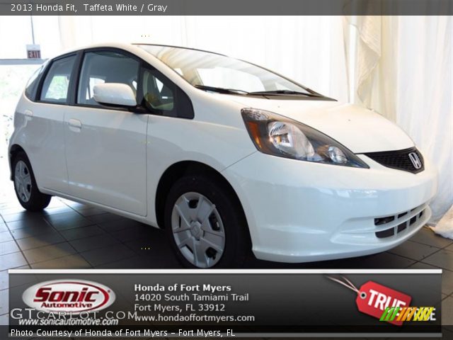 2013 Honda Fit  in Taffeta White