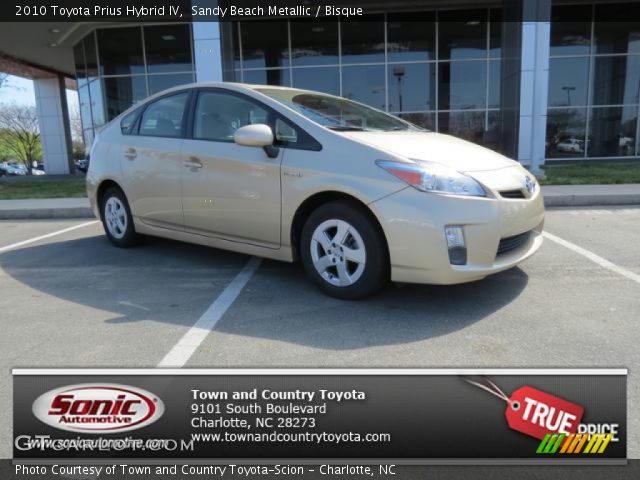 2010 Toyota Prius Hybrid IV in Sandy Beach Metallic