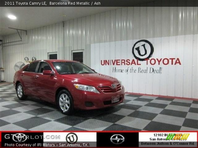 2011 Toyota Camry LE in Barcelona Red Metallic