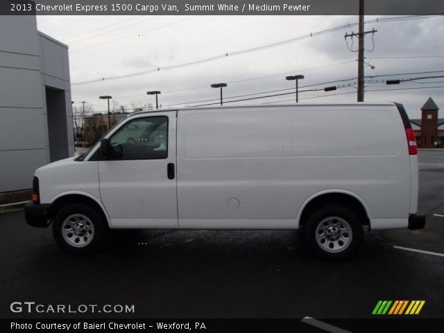 2013 Chevrolet Express 1500 Cargo Van in Summit White