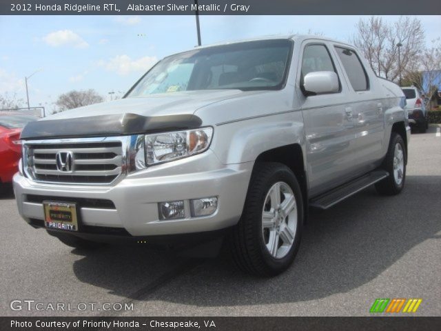 2012 Honda Ridgeline RTL in Alabaster Silver Metallic