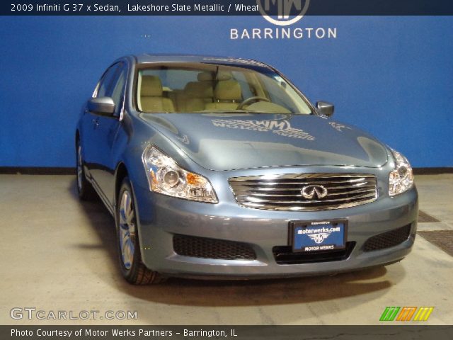 2009 Infiniti G 37 x Sedan in Lakeshore Slate Metallic