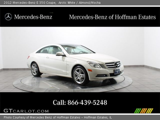 2012 Mercedes-Benz E 350 Coupe in Arctic White