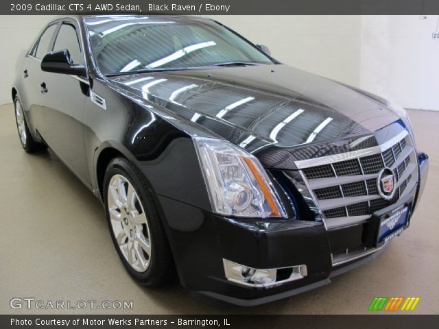 2009 Cadillac CTS 4 AWD Sedan in Black Raven