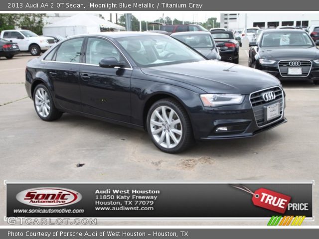 2013 Audi A4 2.0T Sedan in Moonlight Blue Metallic