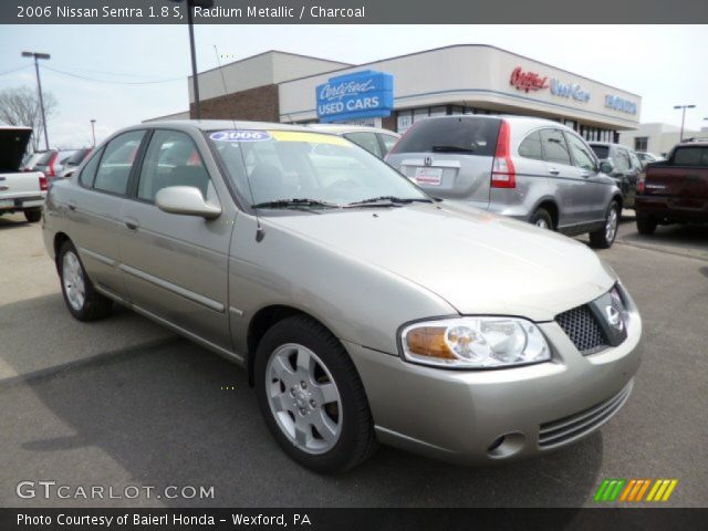 2006 Nissan Sentra 1.8 S in Radium Metallic