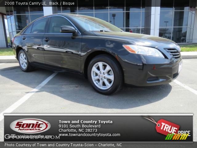 2008 Toyota Camry LE in Black