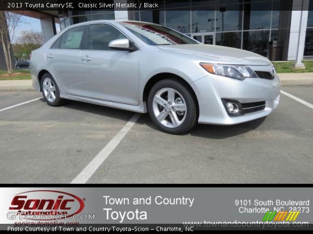 2013 Toyota Camry SE in Classic Silver Metallic