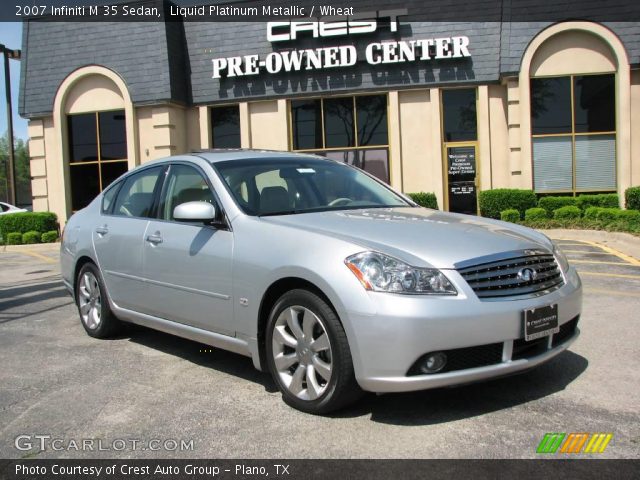 2007 Infiniti M 35 Sedan in Liquid Platinum Metallic