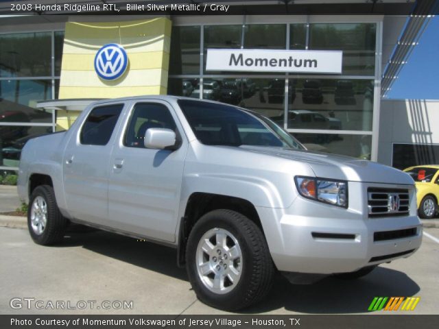 2008 Honda Ridgeline RTL in Billet Silver Metallic