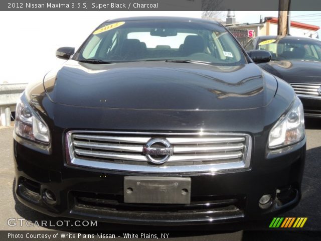 2012 Nissan Maxima 3.5 S in Super Black