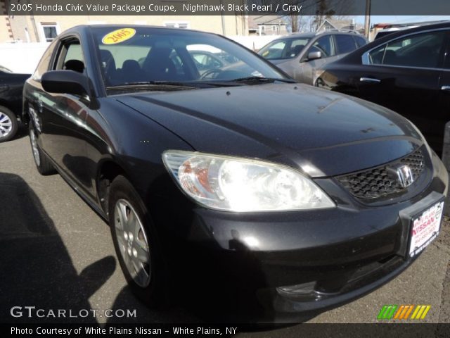 2005 Honda Civic Value Package Coupe in Nighthawk Black Pearl