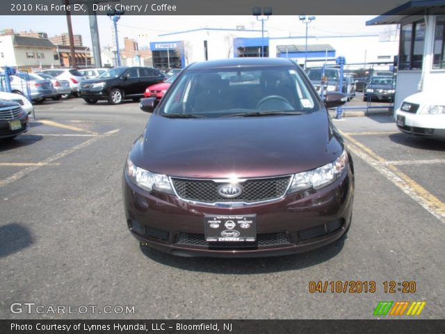 2010 Kia Forte EX in Dark Cherry