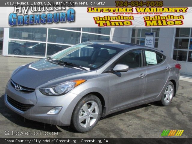 2013 Hyundai Elantra GLS in Titanium Gray Metallic