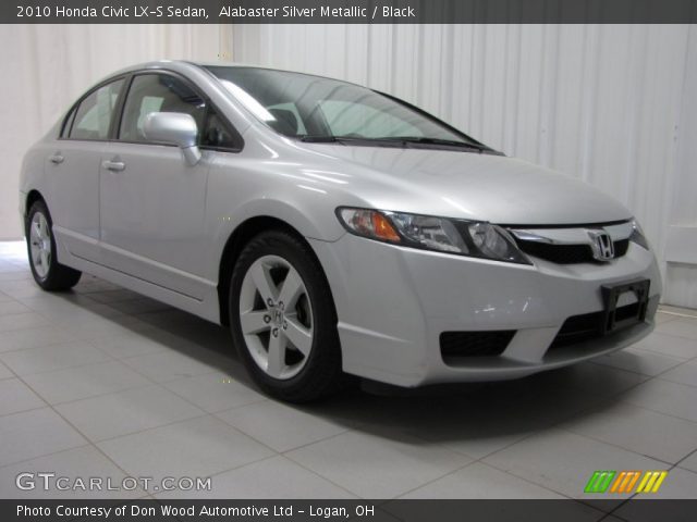 2010 Honda Civic LX-S Sedan in Alabaster Silver Metallic