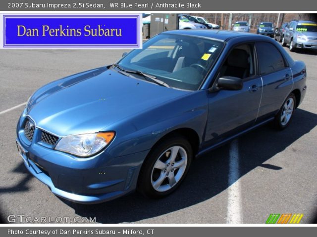 2007 Subaru Impreza 2.5i Sedan in WR Blue Pearl