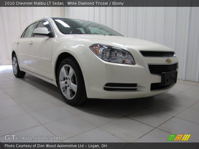 2010 Chevrolet Malibu LT Sedan in White Diamond Tricoat