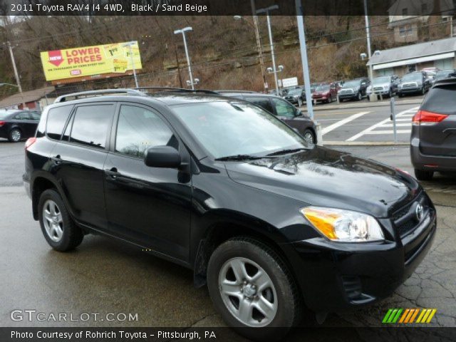 2011 Toyota RAV4 I4 4WD in Black