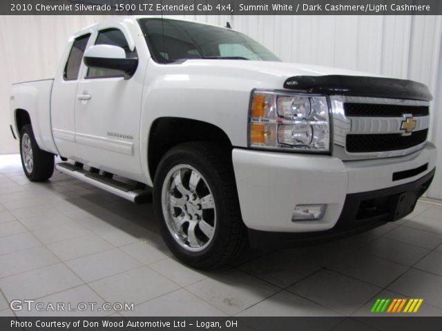 2010 Chevrolet Silverado 1500 LTZ Extended Cab 4x4 in Summit White