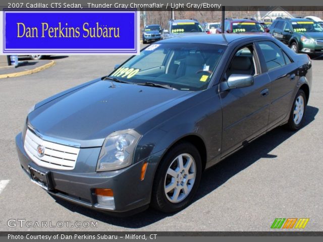 2007 Cadillac CTS Sedan in Thunder Gray Chromaflair