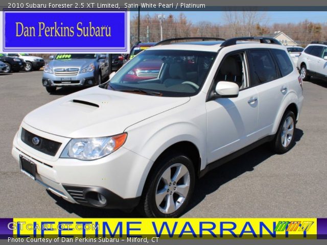 2010 Subaru Forester 2.5 XT Limited in Satin White Pearl