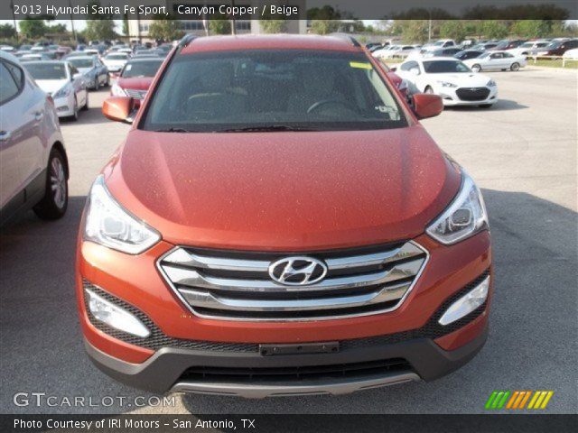 2013 Hyundai Santa Fe Sport in Canyon Copper