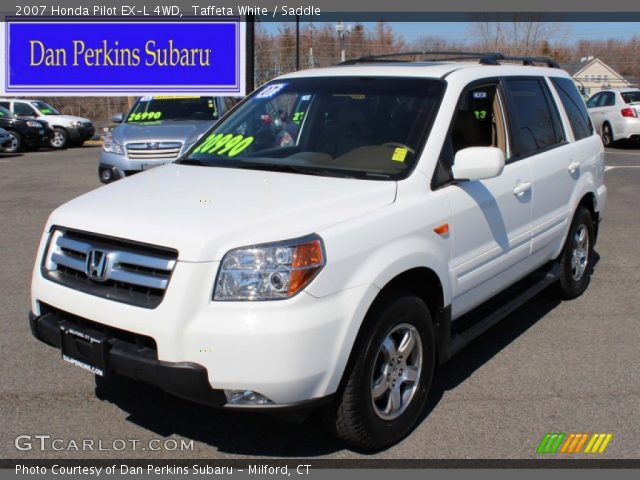 2007 Honda Pilot EX-L 4WD in Taffeta White