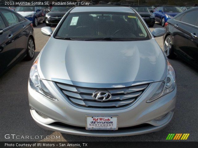 2013 Hyundai Sonata SE in Radiant Silver