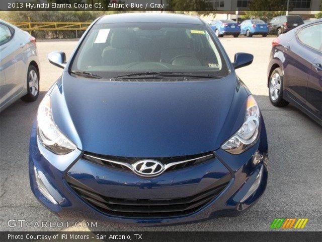 2013 Hyundai Elantra Coupe GS in Atlantic Blue