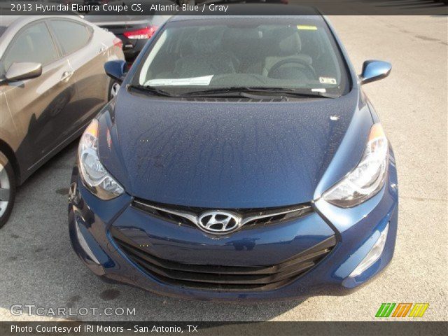 2013 Hyundai Elantra Coupe GS in Atlantic Blue