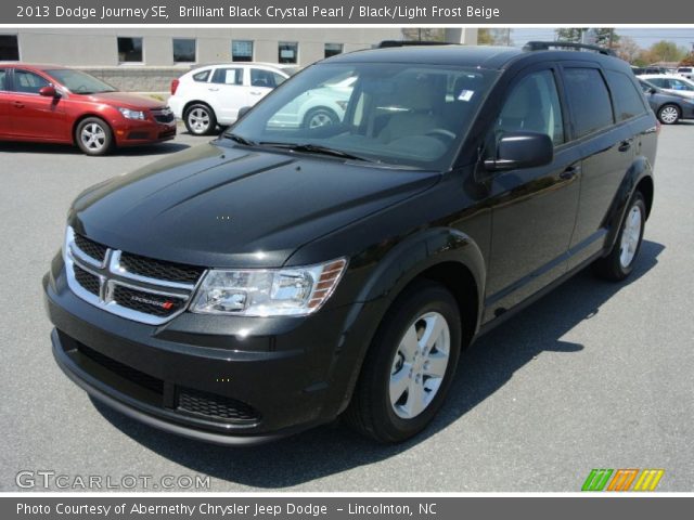 2013 Dodge Journey SE in Brilliant Black Crystal Pearl
