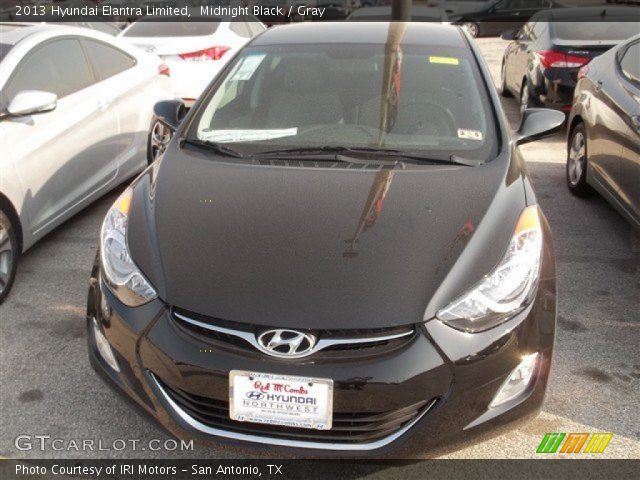 2013 Hyundai Elantra Limited in Midnight Black