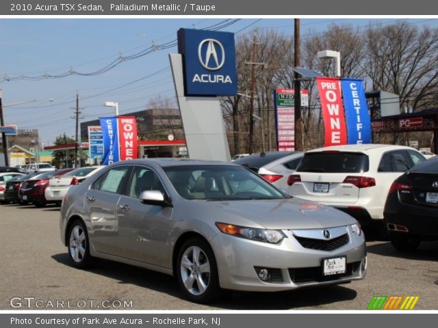 2010 Acura TSX Sedan in Palladium Metallic
