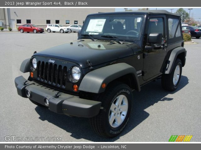 2013 Jeep Wrangler Sport 4x4 in Black