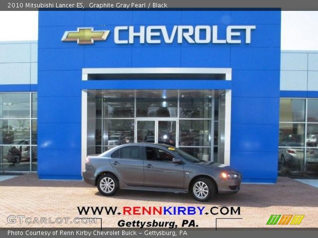 2010 Mitsubishi Lancer ES in Graphite Gray Pearl