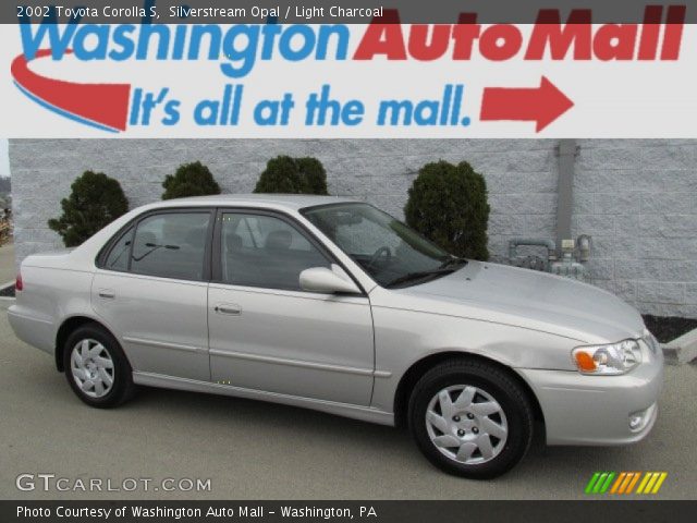 2002 Toyota Corolla S in Silverstream Opal