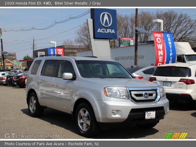 2009 Honda Pilot EX 4WD in Billet Silver Metallic