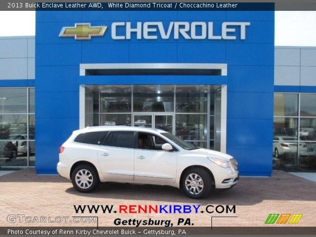 2013 Buick Enclave Leather AWD in White Diamond Tricoat