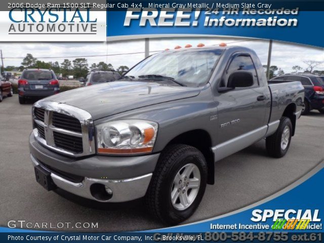 2006 Dodge Ram 1500 SLT Regular Cab 4x4 in Mineral Gray Metallic