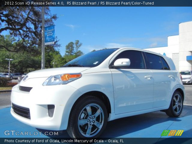 2012 Scion xD Release Series 4.0 in RS Blizzard Pearl