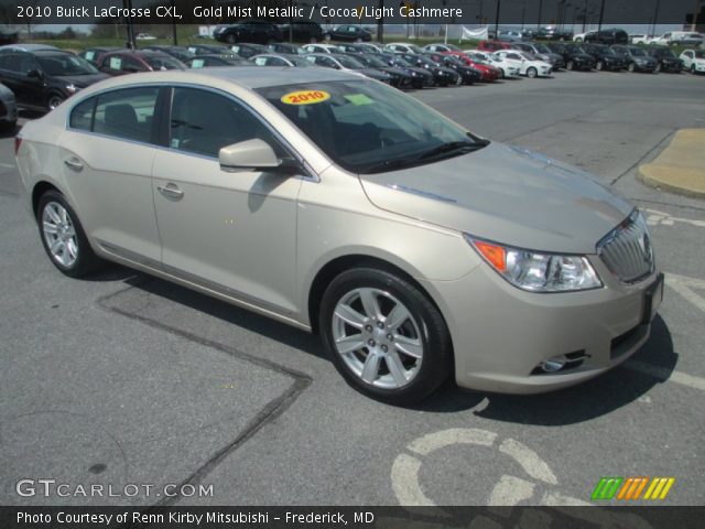 2010 Buick LaCrosse CXL in Gold Mist Metallic
