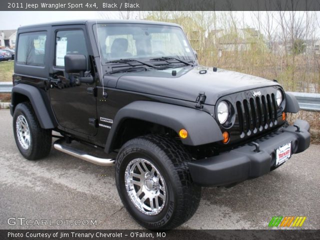 2011 Jeep Wrangler Sport 4x4 in Black