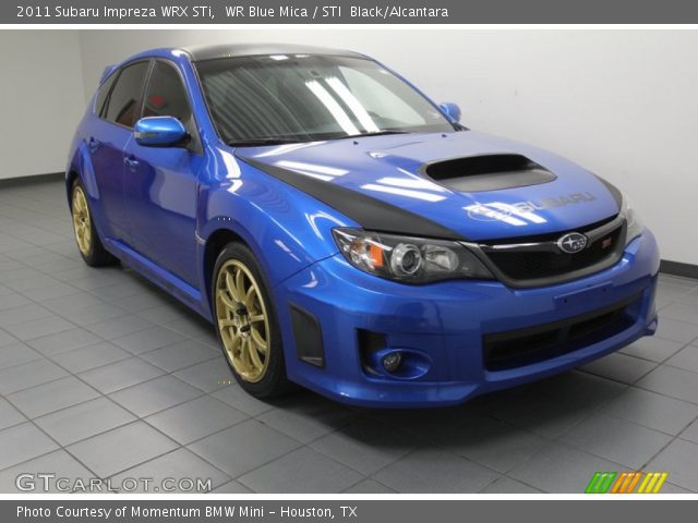 2011 Subaru Impreza WRX STi in WR Blue Mica