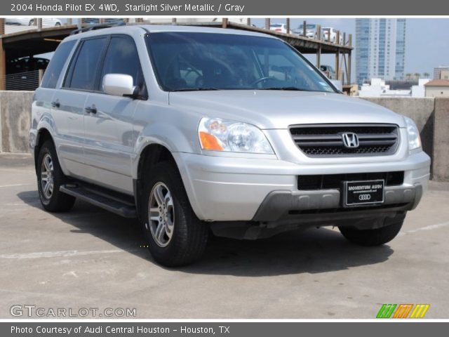 2004 Honda Pilot EX 4WD in Starlight Silver Metallic