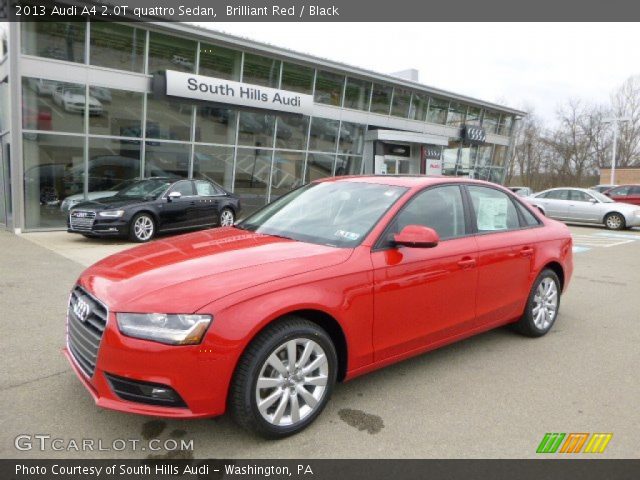2013 Audi A4 2.0T quattro Sedan in Brilliant Red