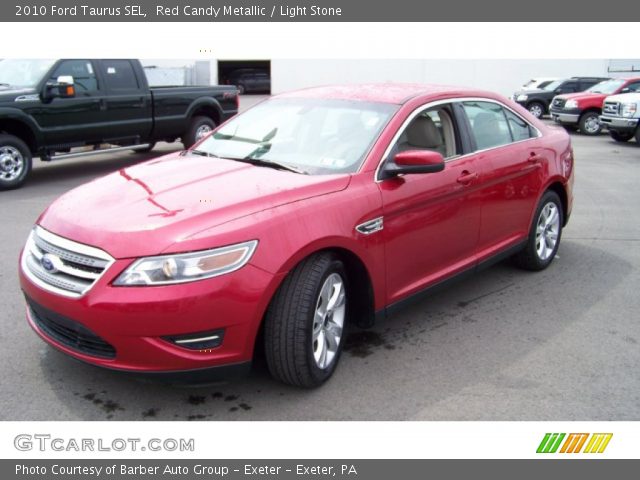 2010 Ford Taurus SEL in Red Candy Metallic